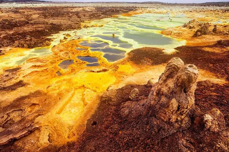 Erta Ale, Dallol, and Lake Afdera