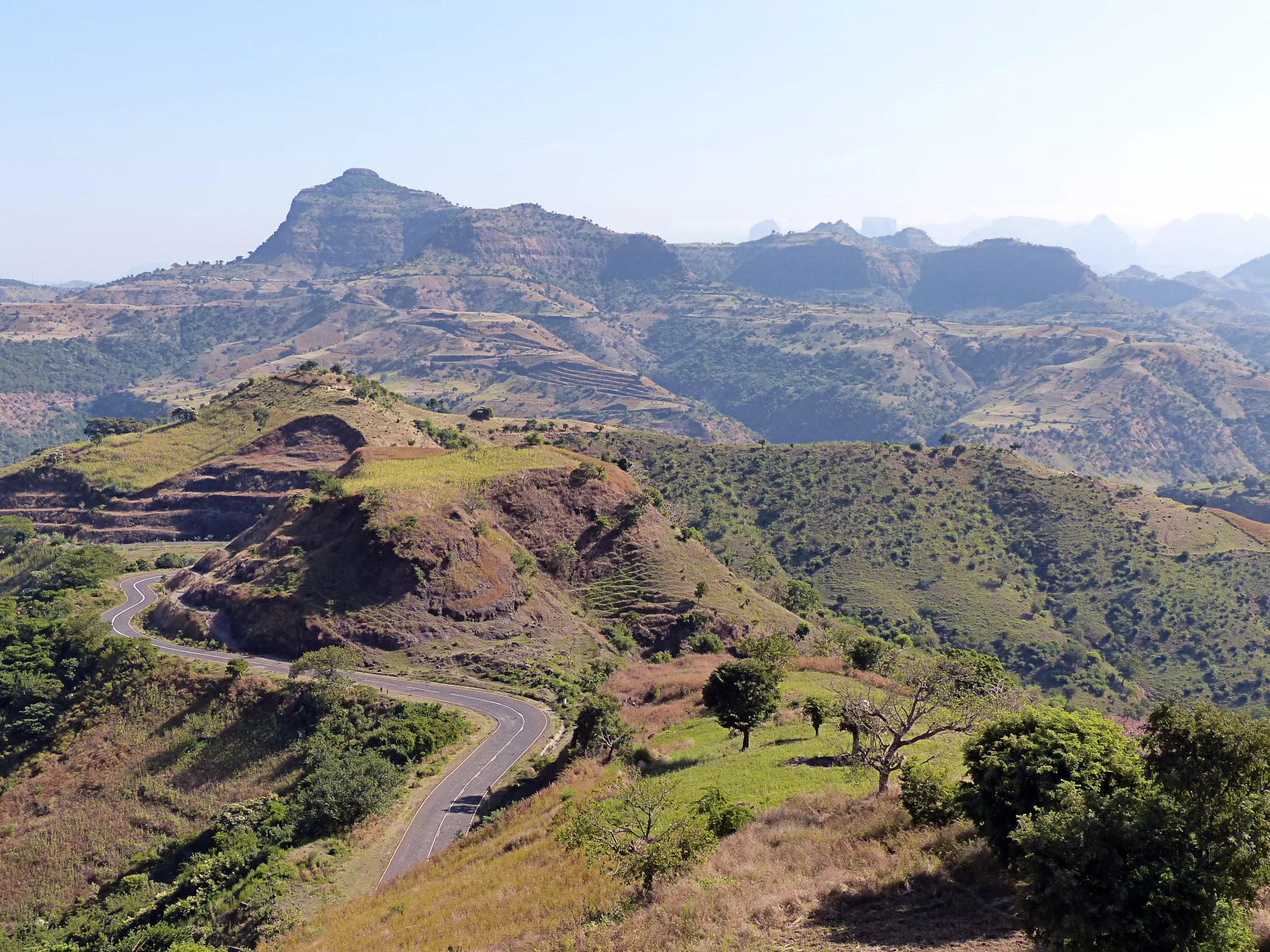 Simien Mountains National Park landscape photograph 3